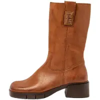 Art per donna. 112861123003_023 1286 Stivali in pelle marrone Warsaw (37), 3 a 5cm, Cerniera, Casual