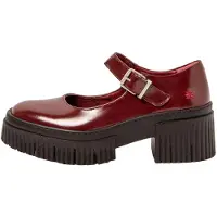 Art per donna. 113731367003_008 1373 Scarpe in pelle bordeaux York (38), 5 a 8cm, Fibbia, Casual, Classico