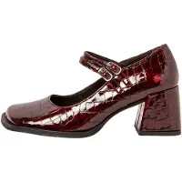 Art per donna. 117041267003_008 1704 Scarpe in pelle bordeaux Verona (40), 5 a 8cm, Fibbia, Casual, Classico