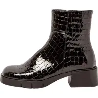 Art per donna. 112841301003_001 1284 Stivaletti in pelle nera Warsaw (42), Nero, 3 a 5cm, Cerniera, Casual