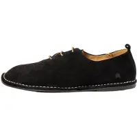 El naturalista unisex. 259741101005_001 Scarpe in pelle nera N5974 (43), Nero, Basso, Stringhe, Casual