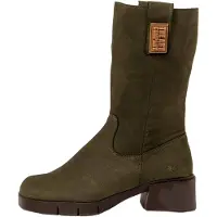 Art per donna. 112861222003_0G3 Stivali in Pelle 1286 Varsavia marrone verdastro (42), 3 a 5cm, Nubuck, Cerniera, Casual, Verde