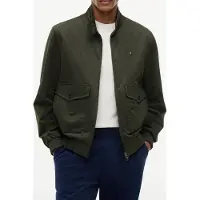 Tommy Hilfiger Cotton Harrington Eclipse Green Taglia: S | Bomber Outlet | Uomo | Verde