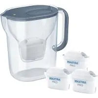 Brita Caraffa Filtrante Per L´acqua Style Essential + 3 Maxtra Pro Pure Performance