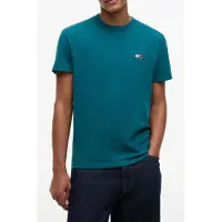 Tommy Hilfiger Regular Badge Tee Ex Polar Teal Taglia: M | Magliette basic Outlet | Uomo | Ciano
