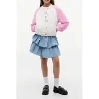 Tommy Hilfiger Girls Chambray Rara Skirt Denim Color Taglia: 5 | Gonne Outlet | Unisex | Blu
