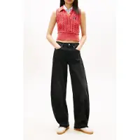 Tommy Hilfiger Ella Mid Barrel Denim Black Taglia: W32L28 | Pantaloni Outlet | Donna | Nero