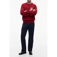 Tommy Hilfiger Dc Gmd Cotton Pants Navy Iris Taglia: W33L34 | Pantaloni chino Outlet | Uomo | Viola