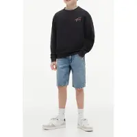 Tommy Hilfiger Boys Tommy Seasonal Sweater Washed Black Taglia: 6 | Maglioni Outlet | Unisex | Nero