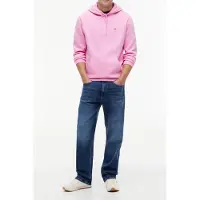 Tommy Hilfiger Regular Flag Hoodie Pink Daisy Taglia: S | Felpe con cappuccio Outlet | Uomo | Rosa