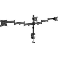 TooQ Supporto Da Tavolo Per Tv/monitor 3 Bracci 13-27´´