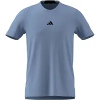 Adidas Maglia funzionale 'Designed For Training' blu pastello / nero