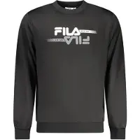 FILA Manta Regular Graphic Sweatshirt Black Taglia: M | Maglioni a maglia Outlet | Uomo | Nero