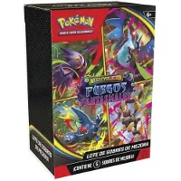 Pokemon Trading Card Game Scatola Fiamme Fantasma 6 Buste Latino Spagnolo