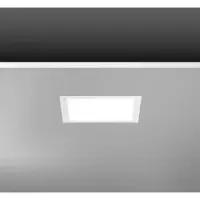 RZB ZIMMERMANN RZB Sidelite ECO, 19 W, 2200 lm, 840, bianco, accensione/spegnimento, lampade da incasso a soffitto, L 324 P 324 A 2, 115°/111°, plastica (PMMA) opalina 312380.002.1
