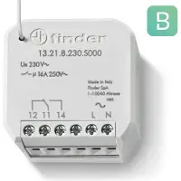 Finder Cercatore 13.21.8.230.S000 Ricevitore radio montato ad incasso (13.21.8.230.S000)