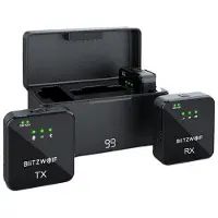 BlitzWolf Microfono Wireless Per Fotocamera Bw-sx63 1000mah