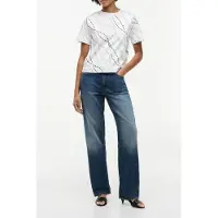 Tommy Hilfiger Interlock Boxy C-neck Multi Color Rope Taglia: S | Maglie Sportivi Outlet | Donna