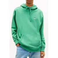 Tommy Hilfiger Regular Badge Hoodie Bahama Green Htr Taglia: M | Felpe con cappuccio Outlet | Uomo | Verde