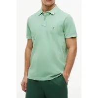 Tommy Hilfiger Garment Dye Regular Polo Cut Grass Taglia: M | Polo Outlet | Uomo
