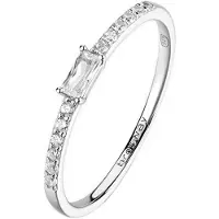 Brosway Anello Argento Zirconi Fancy Infinite White Fiw167 Circuito 52 Mm — Anello