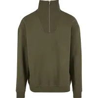 Urban Classics Felpa Con Mezza Zip Cut&sew