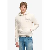 Superdry per uomo. M2014716A Felpa con cappuccio beige casual 1954 Company (XXL), Cotone