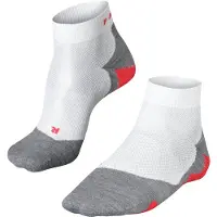 Falke RU5 Lightweight Short Calze da running Uomo (42-43, grigio/bianco)