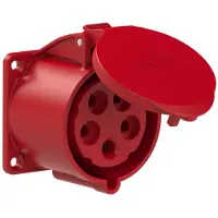 Pce Cee Anbausteckd.5P 32A 400V (325-6)