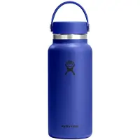 Hydroflask Wide Mouth With Flex Cap 2.0 Bottiglia termica (946 ml, blu)