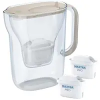 Brita Caraffa Filtrante Per L´acqua Style Essential + 2 Maxtra Pro Pure Performance