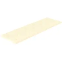 vidaXL , 12 pezzi di rivestimenti per testiera del letto, ecopelle color crema