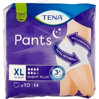 Tena Pants Night Plus XL 10 Pz — Slip assorbente per incontinenza
