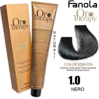 Fanola Oro Therapy Color Keratin Oil Pure 1.0 100 ml — Olio capelli