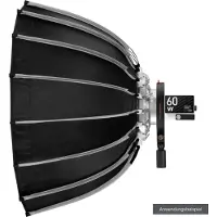 Zhiyun Parabolic Softbox (Bowens Attacco)-60cm G60 X100