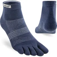 Injinji Run Lightweight Mini-Crew Calze da running (37-40, blu)
