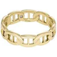Fossil Anello Oro Moda Heritage Jf04782710 Circuito 59mm — Anello
