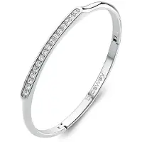 Brosway Braccialetto acciaio cristallo With You BWY56 — Braccialetto