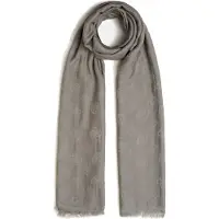 GUESS Ninette Jacquard Sciarpa grigio 8 x 180 — Sciarpa