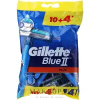 Gillette Blue Ii Plus Rasoi Monouso Per Uomo 14 pezzi — Rasoio monouso