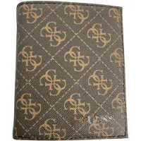 GUESS Vezzola Portafoglio Tessuto SMVEZLLEA22 Nero Uomo — Portafoglio
