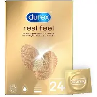 Durex Real Feel 24 pezzi — Preservativi