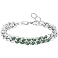 Lacoste Bracciale Originale In Acciaio Strike 2040309 — Bracciale