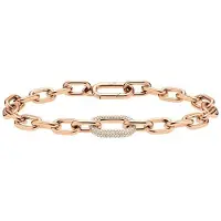 Daniel Wellington Bracciale Crystal Link Bronzo 15,5 cm — Bracciale