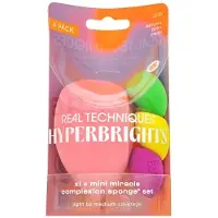 Real Techniques Hyperbrights XL + Mini Miracle Complexion Sponge — Set makeup