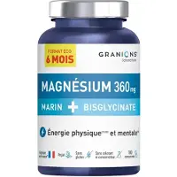 Granions Magnésium Marin + Bisglycinate 360mg 180 compresse — Integratore