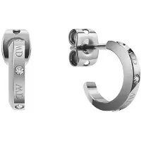 Daniel Wellington Anello acciaio con cristalli Classic Lumine DW00400351 — Anello