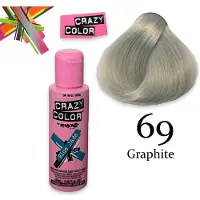 Crazy Color Semipermanente Graphite 100 ml — Smalto semipermanente