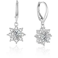 Beneto Orecchini glitter argento AGUC1842 — Orecchini