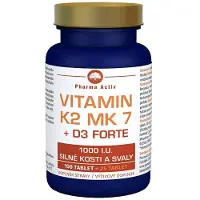 Pharma Activ Vitamina K2 MK7 D3 Forte 1000 UI 125 compresse — Integratore